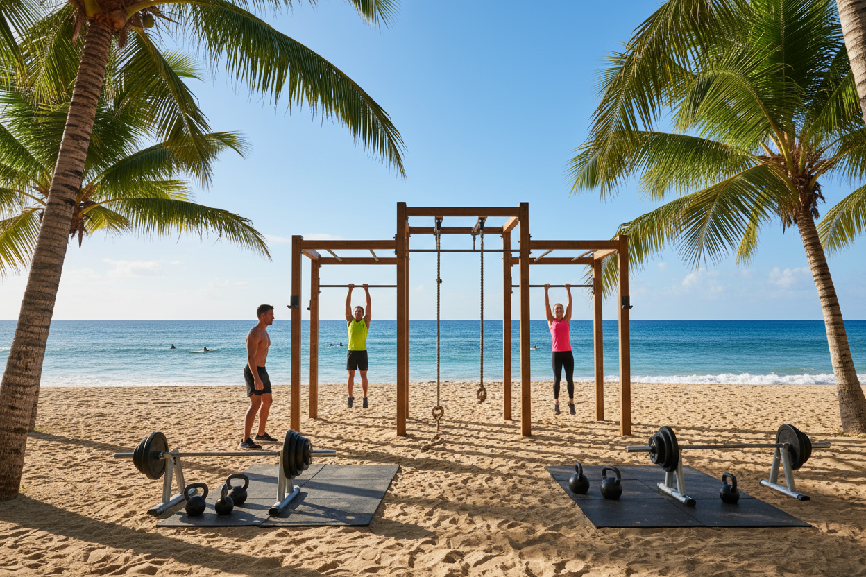 Beach gym